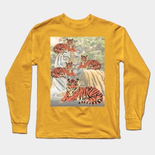 Tiger print Long Sleeve T-Shirt